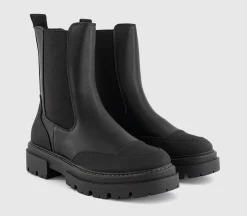 Adda Chunky Toe Cap Ankle Boots