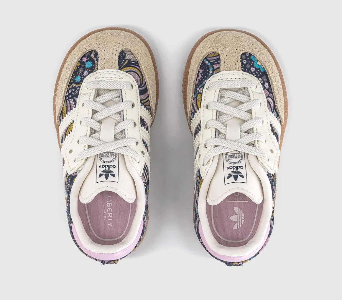 adidas x Liberty London Samba OG Infant Trainers