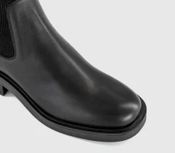 Aero Ribbed Chelsea Ankle Boots