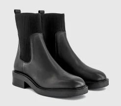 Aero Ribbed Chelsea Ankle Boots