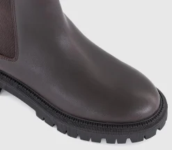 Aggie Cleat Sole Chunky Chelsea Boots