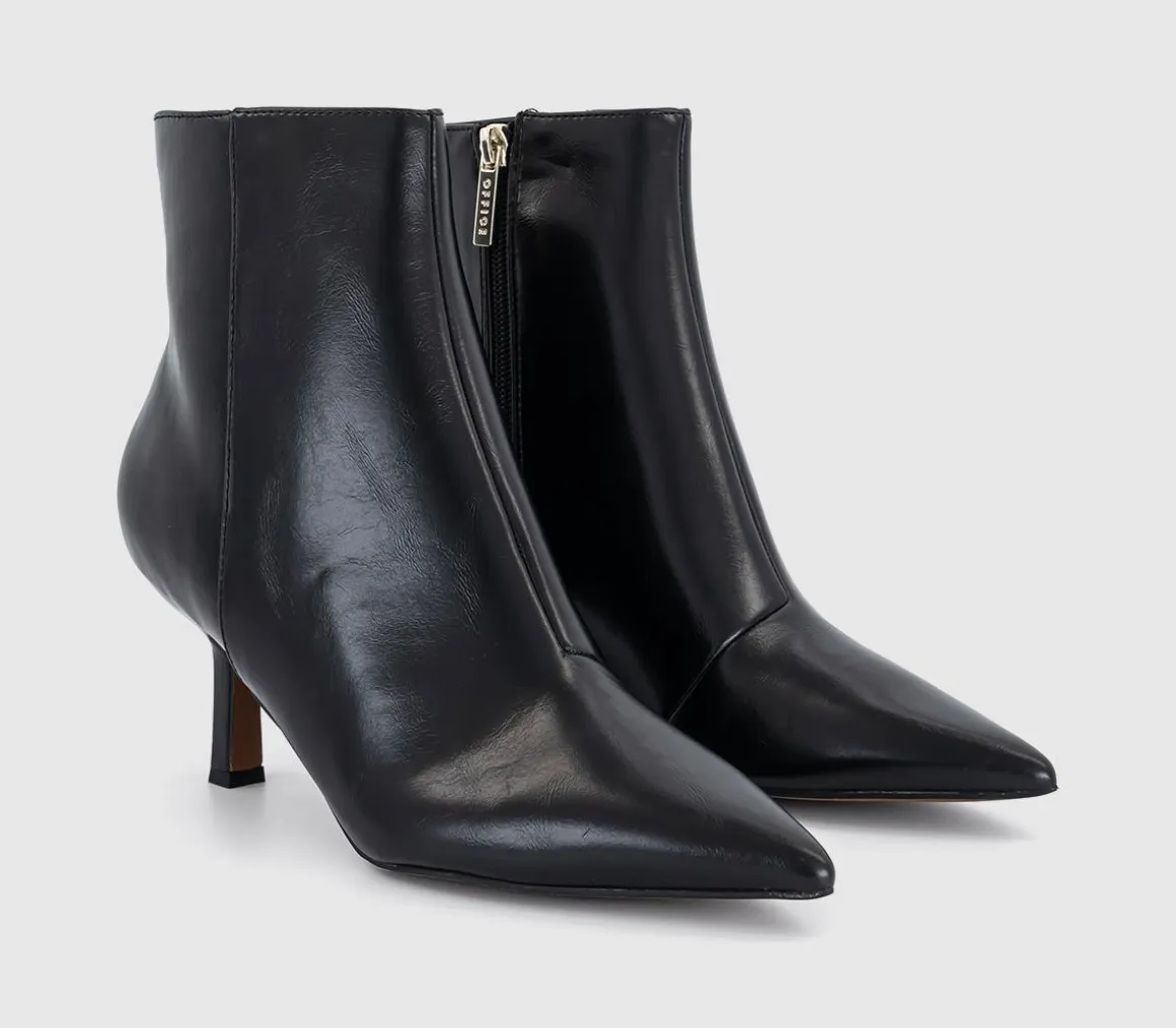 Alara Kitten Heel Ankle Boots