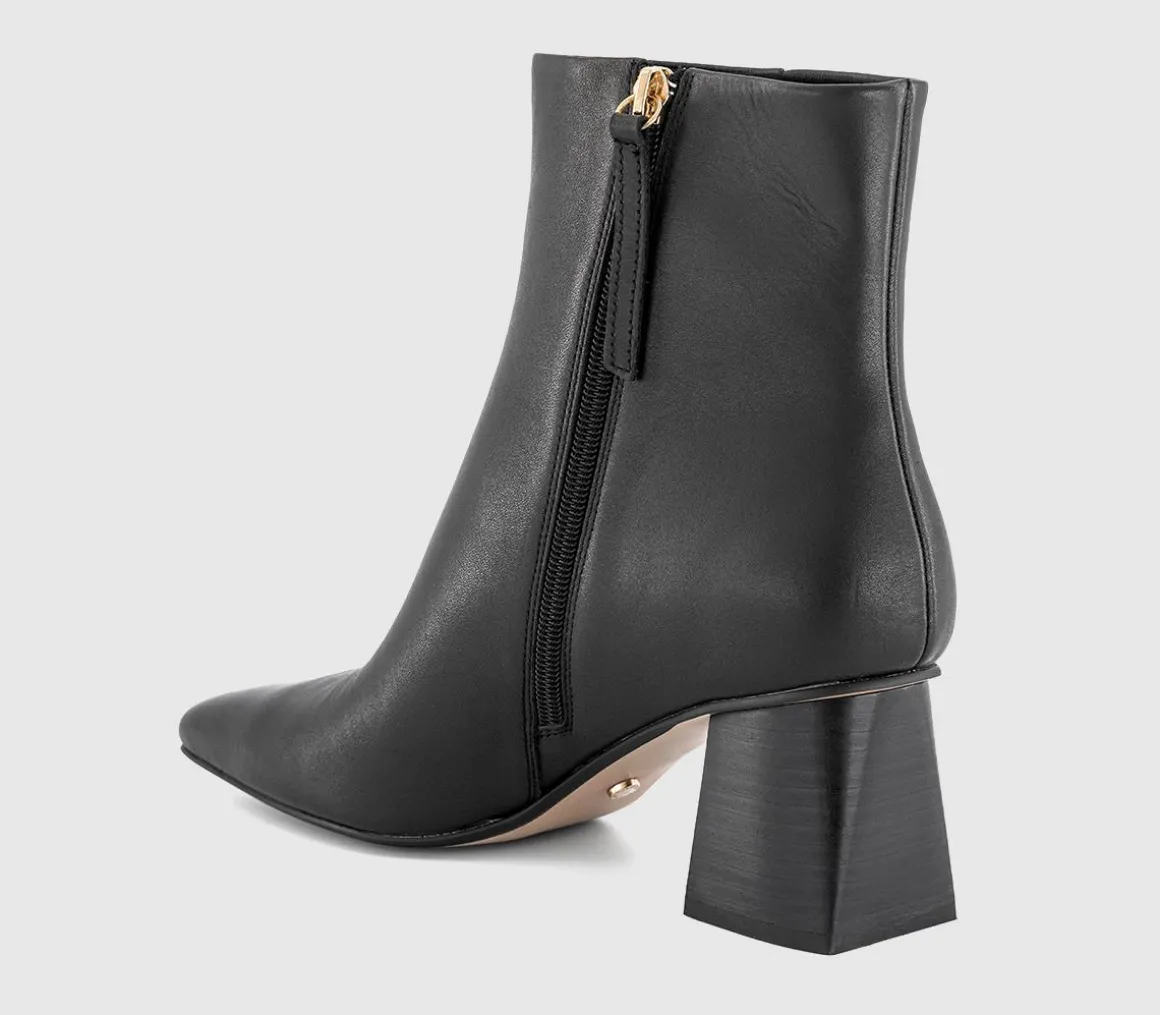 Alicia Block Heel Ankle Boots