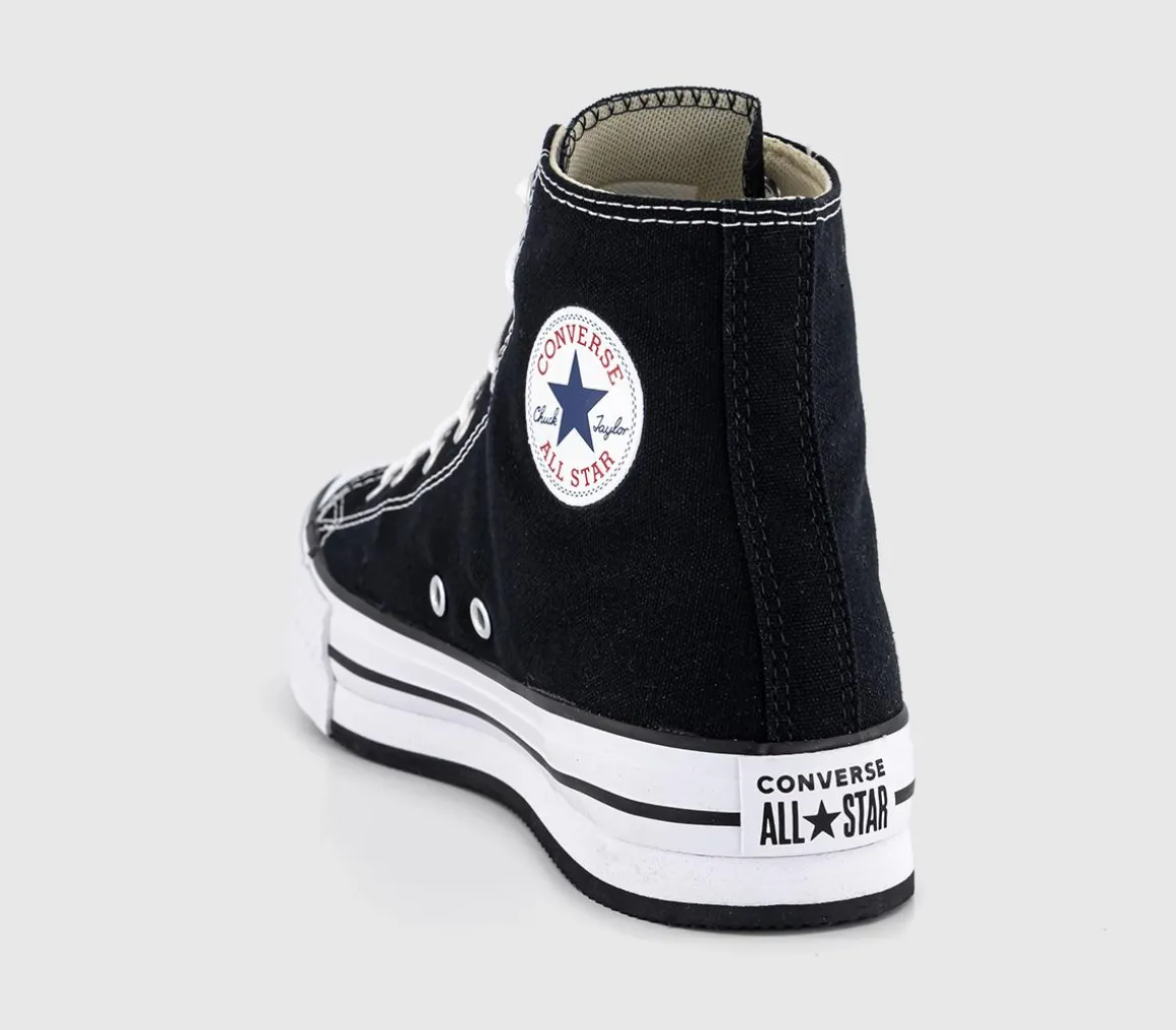 All Star Eva Lift Hi Junior Platform Trainers