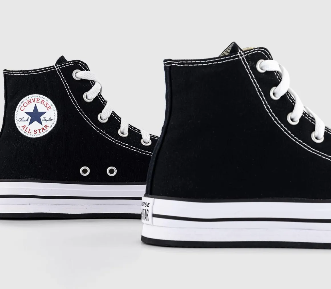 All Star Eva Lift Hi Junior Platform Trainers