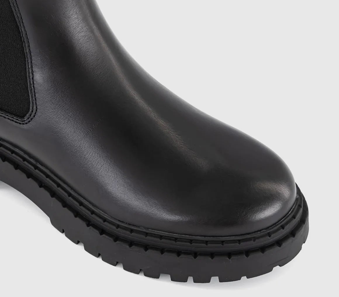 Amber Chunky Chelsea Ankle Boots