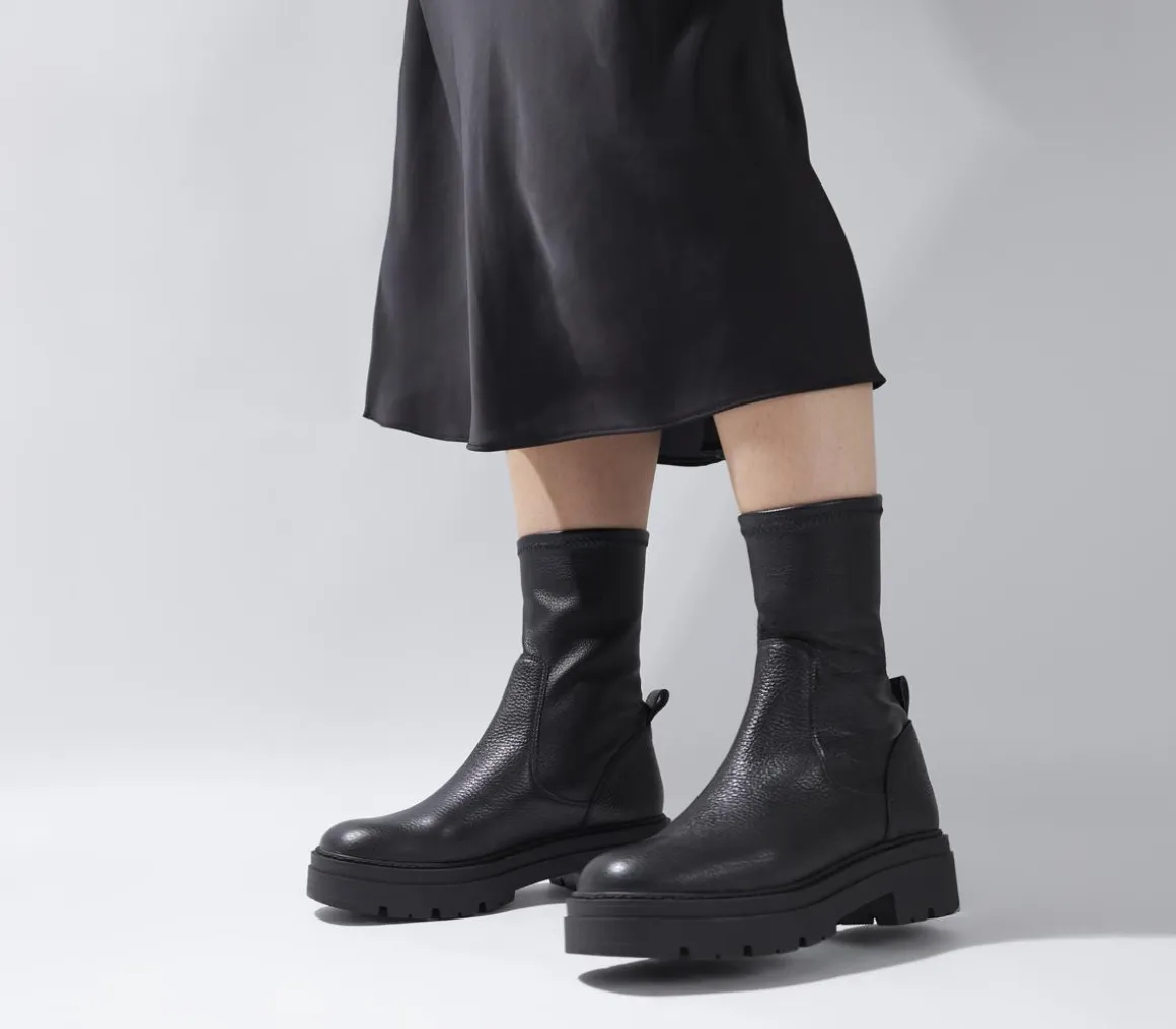 Amira Cleat Sole Sock Boots