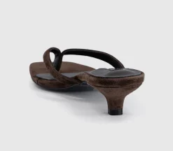 Annie Toe Post Kitten Heels
