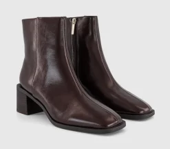 Antonia Block Heel Ankle Boots