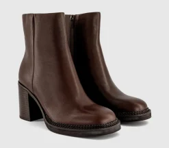 Apollo Heeled Platform Ankle Boots