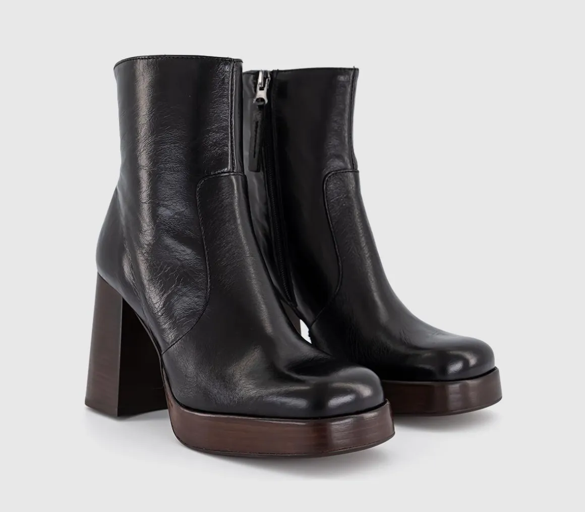 Arlo Heeled Platform Boots