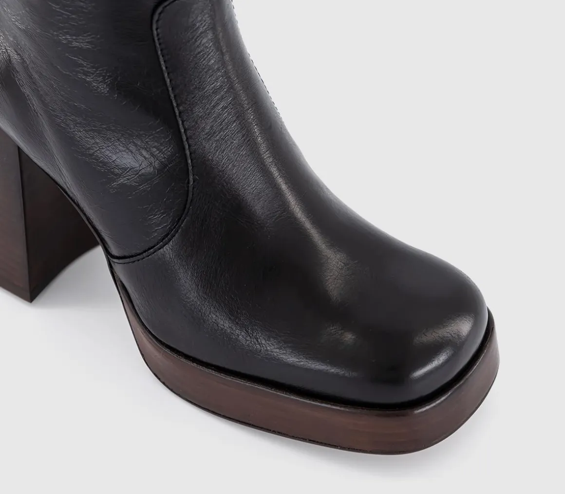 Arlo Heeled Platform Boots