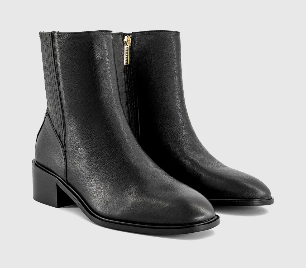 Arrow Covered Gusset Ankle Boots
