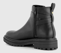 Ashley Buckle Detail Ankle Boots
