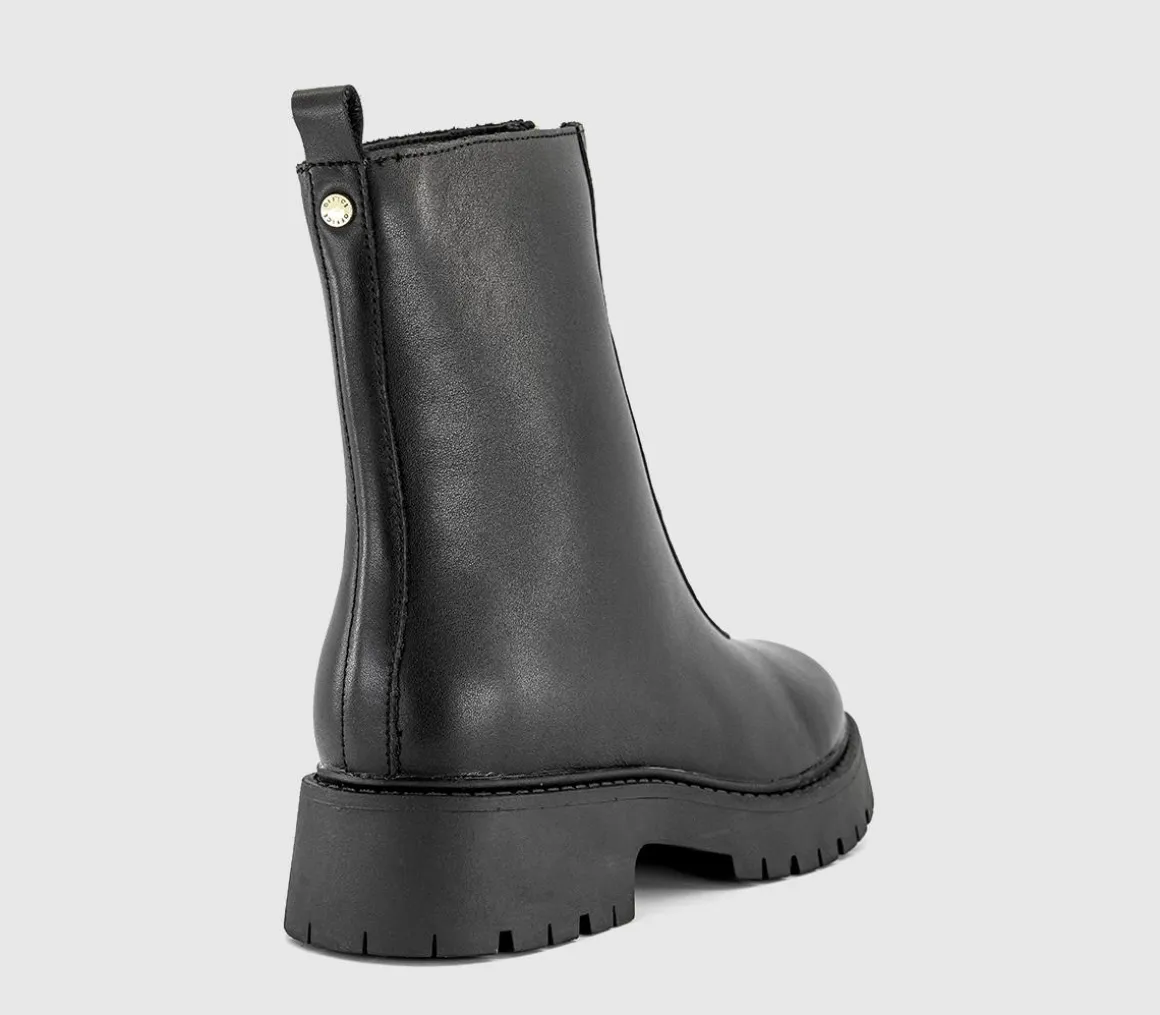 Atticus Front Zip Chunky Boots
