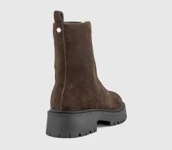 Atticus Front Zip Chunky Boots