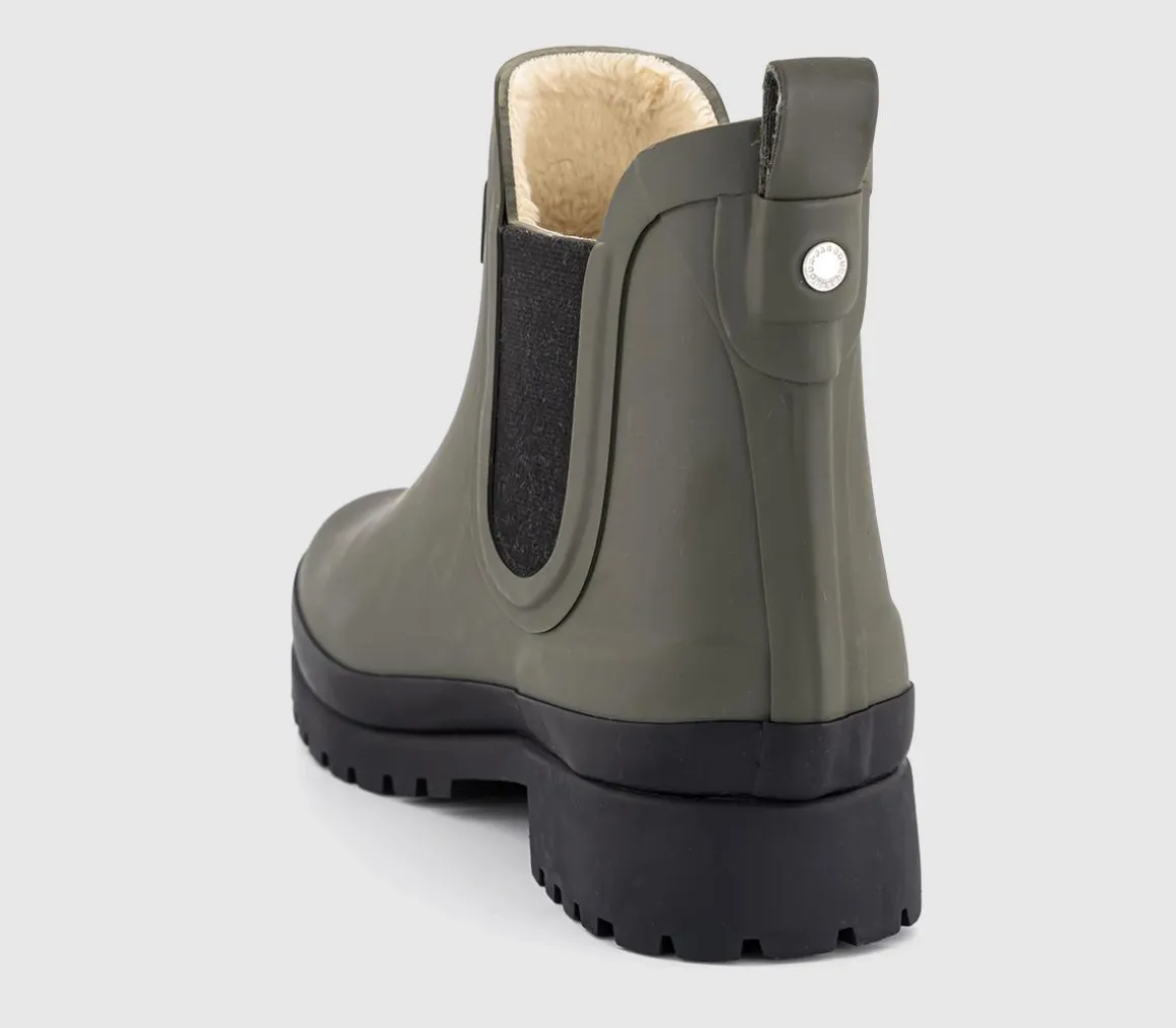 Aubrey Fur Lined Welly Boots
