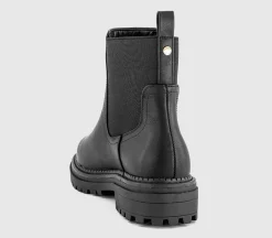 Auburn Chunky Chelsea Ankle Boots