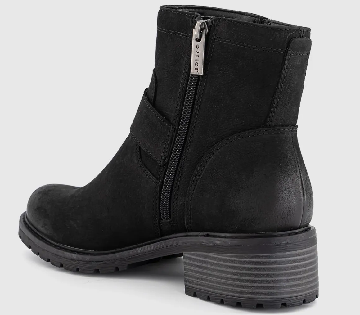 Avril Cleat Sole Buckle Boots