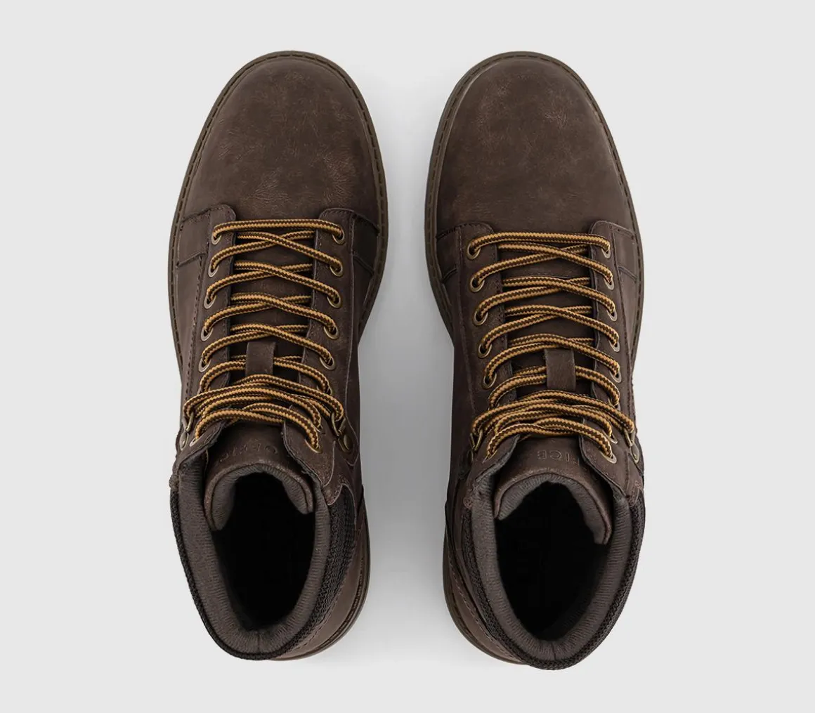Barbican Wedge Hiker Boots