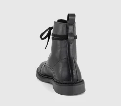 Benedict Toe Cap Lace Boots