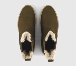 Bennet Chelsea Faux Fur Lined Boots