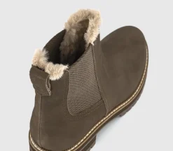 Bennet Chelsea Faux Fur Lined Boots