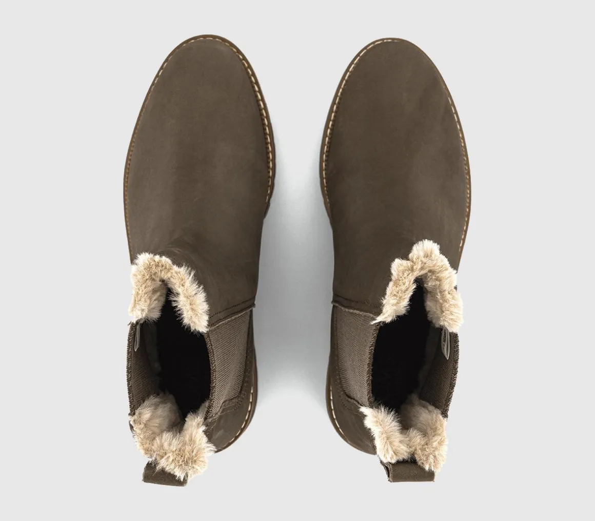 Bennet Chelsea Faux Fur Lined Boots