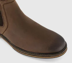 Bernard Nubuck Chelsea Boots