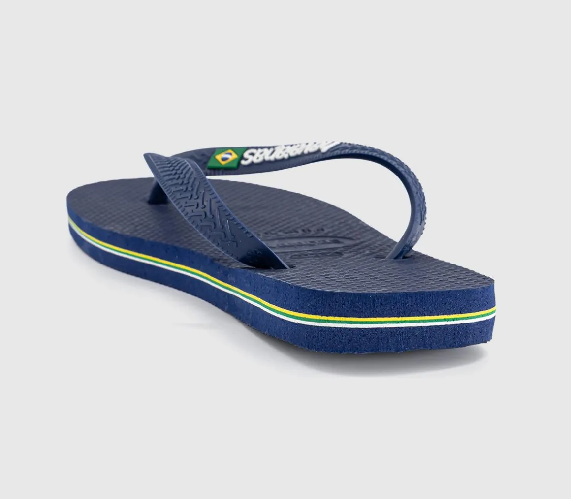Brasil Logo Flip Flops