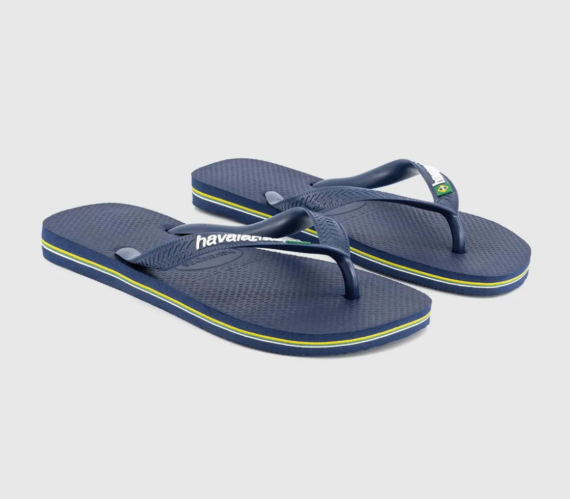 Brasil Logo Men's Flip Flops