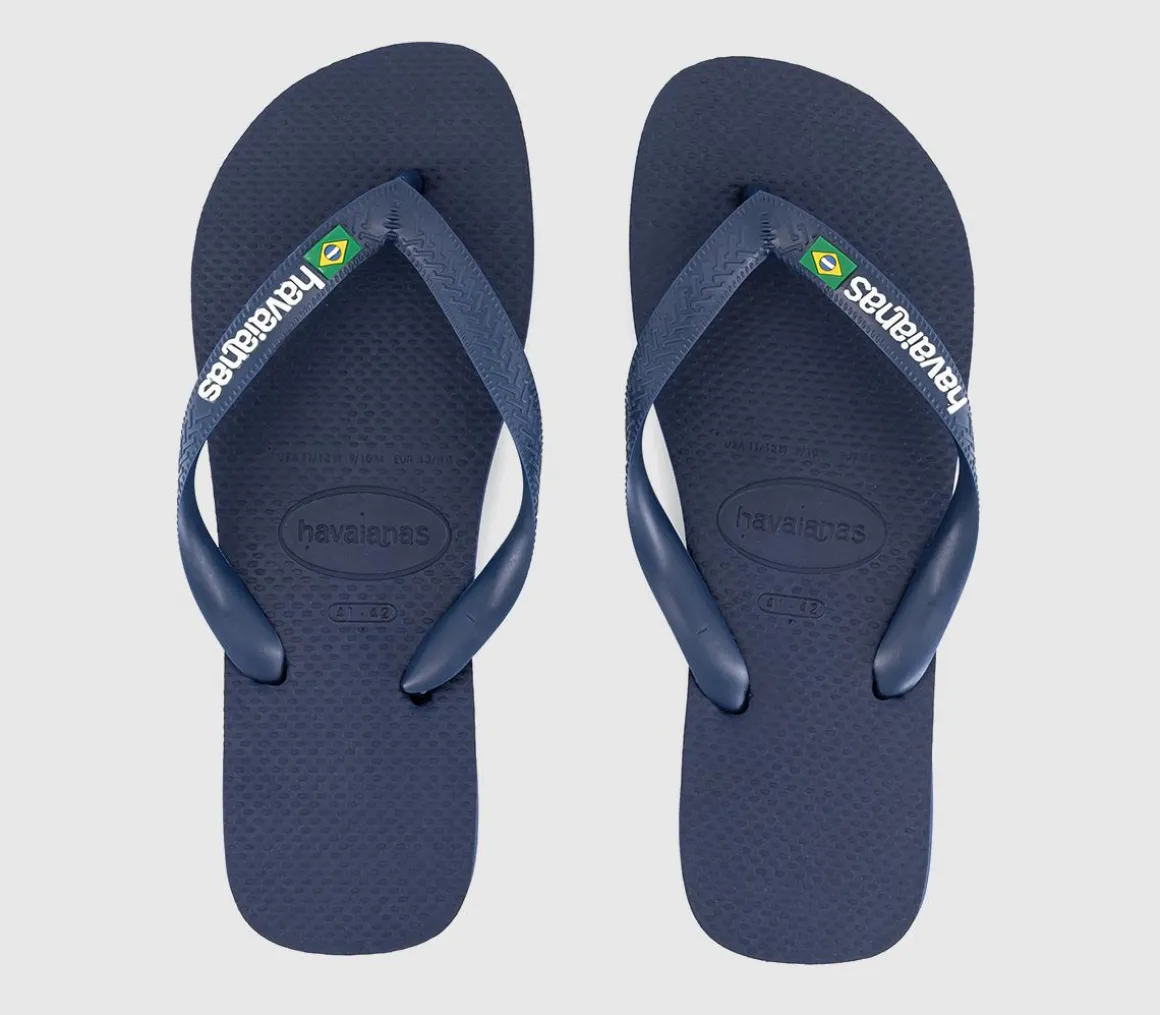 Brasil Logo Men's Flip Flops