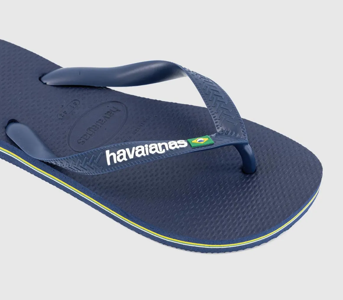 Brasil Logo Men's Flip Flops