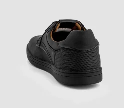 Caleb Perf Detail Lace Up Trainers