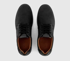 Caleb Perf Detail Lace Up Trainers