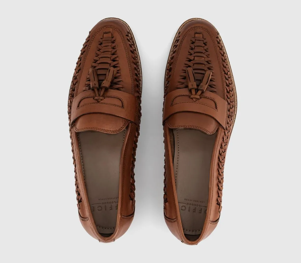 Clapham Tassel Woven Loafers