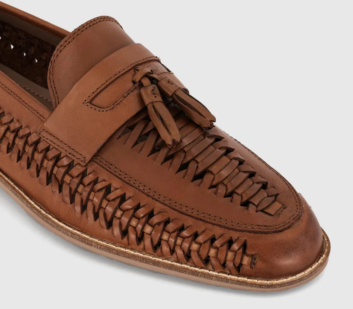 Clapham Tassel Woven Loafers