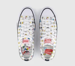 Converse x Hello Kitty All Star Low Trainers