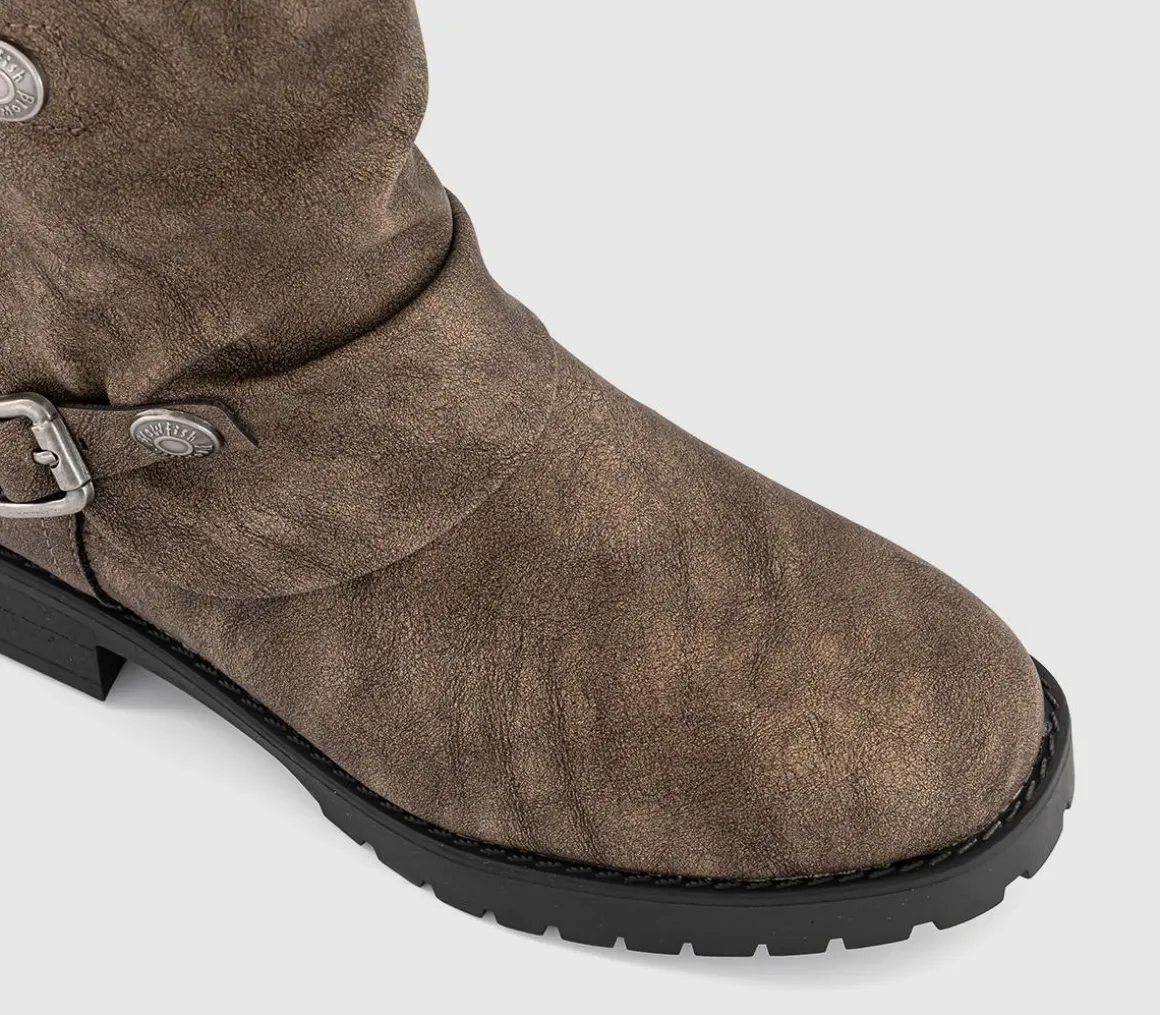 Dallas Buckle Boots