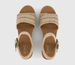 Diana Woven Wedge Sandals