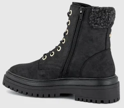 Earth Addict: Adar Borg Cuff Lace Up Ankle Boots