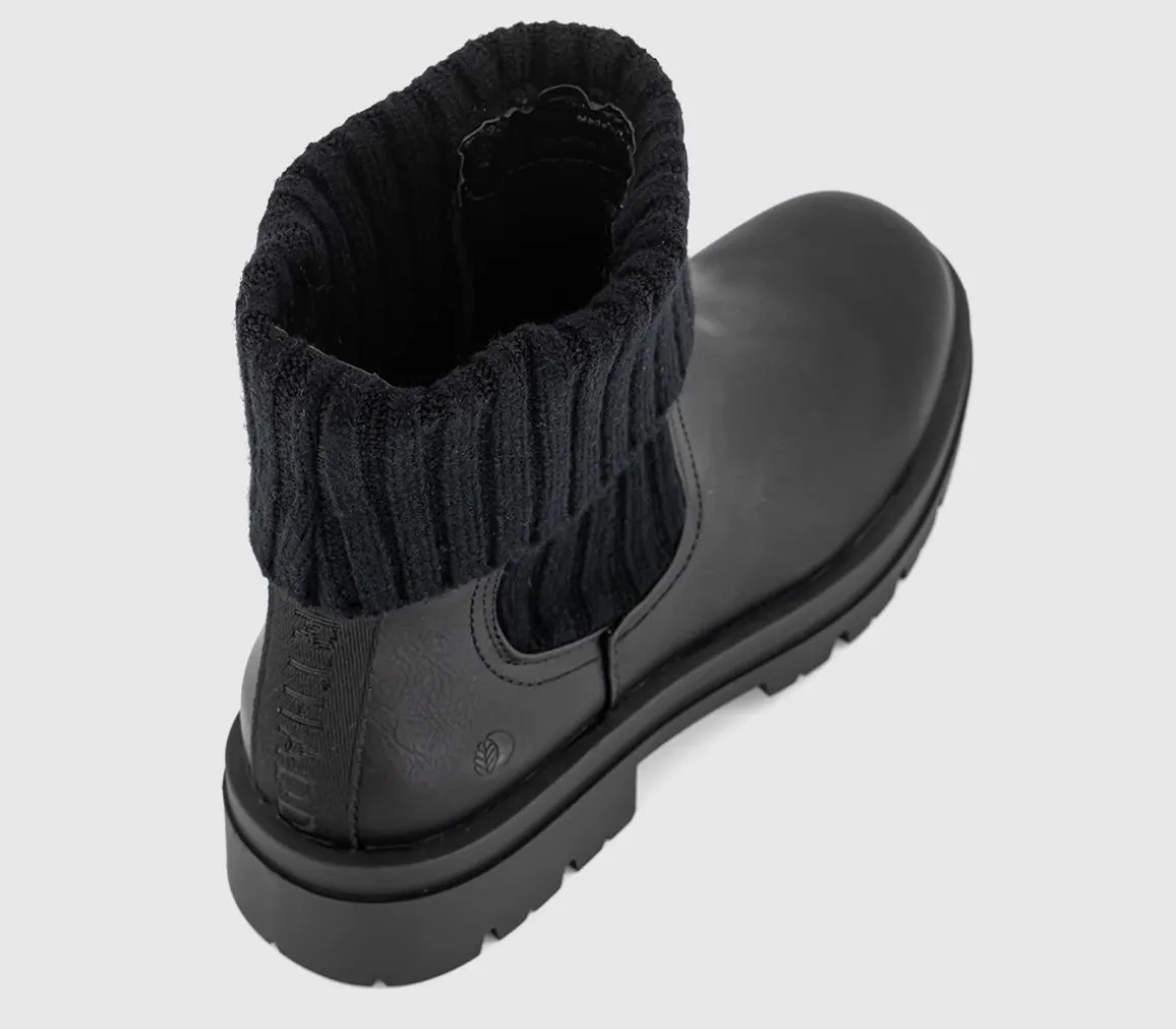 Earth Addict Orchid Folded Cuff Chelsea Boots