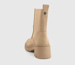 Earth Addict Violet Platform Elastic Boots