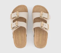 Evergreen Footbed Slip On Sandals