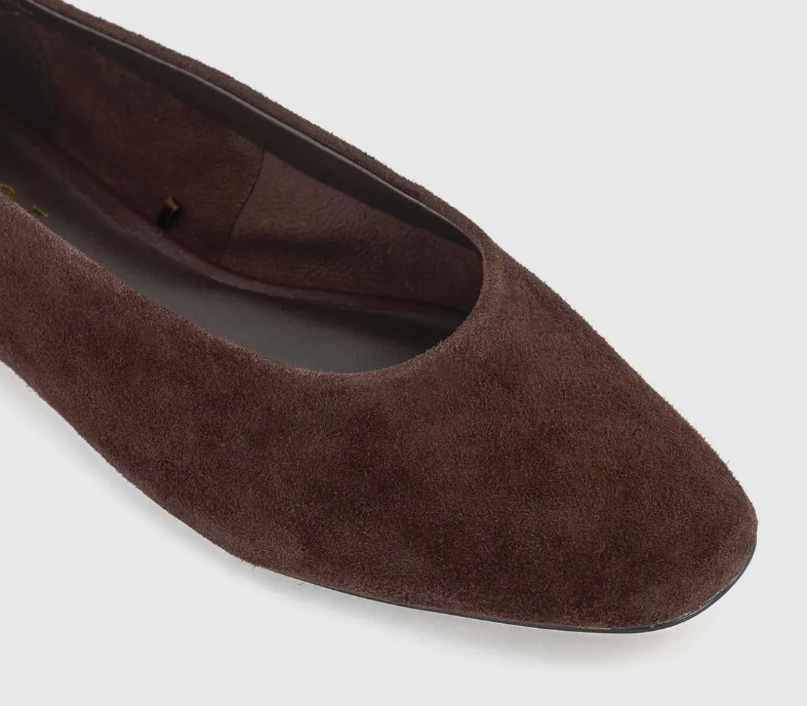 Fairytale Suede Ballet Pumps