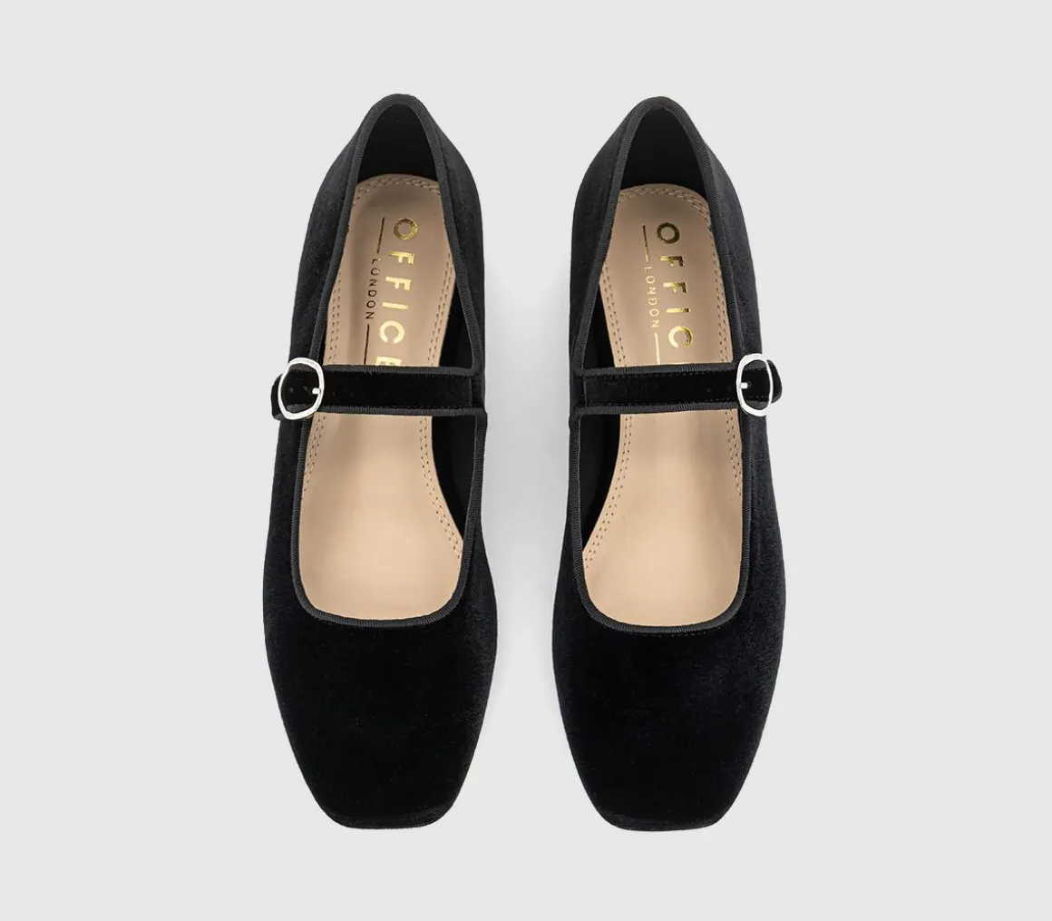 Fanfare Single Strap Mary Jane Ballet Flats