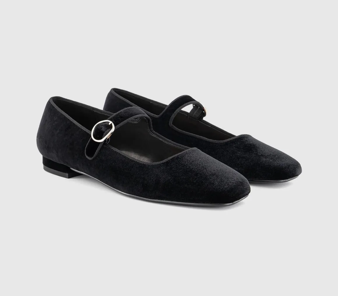 Fanfare Single Strap Mary Jane Ballet Flats
