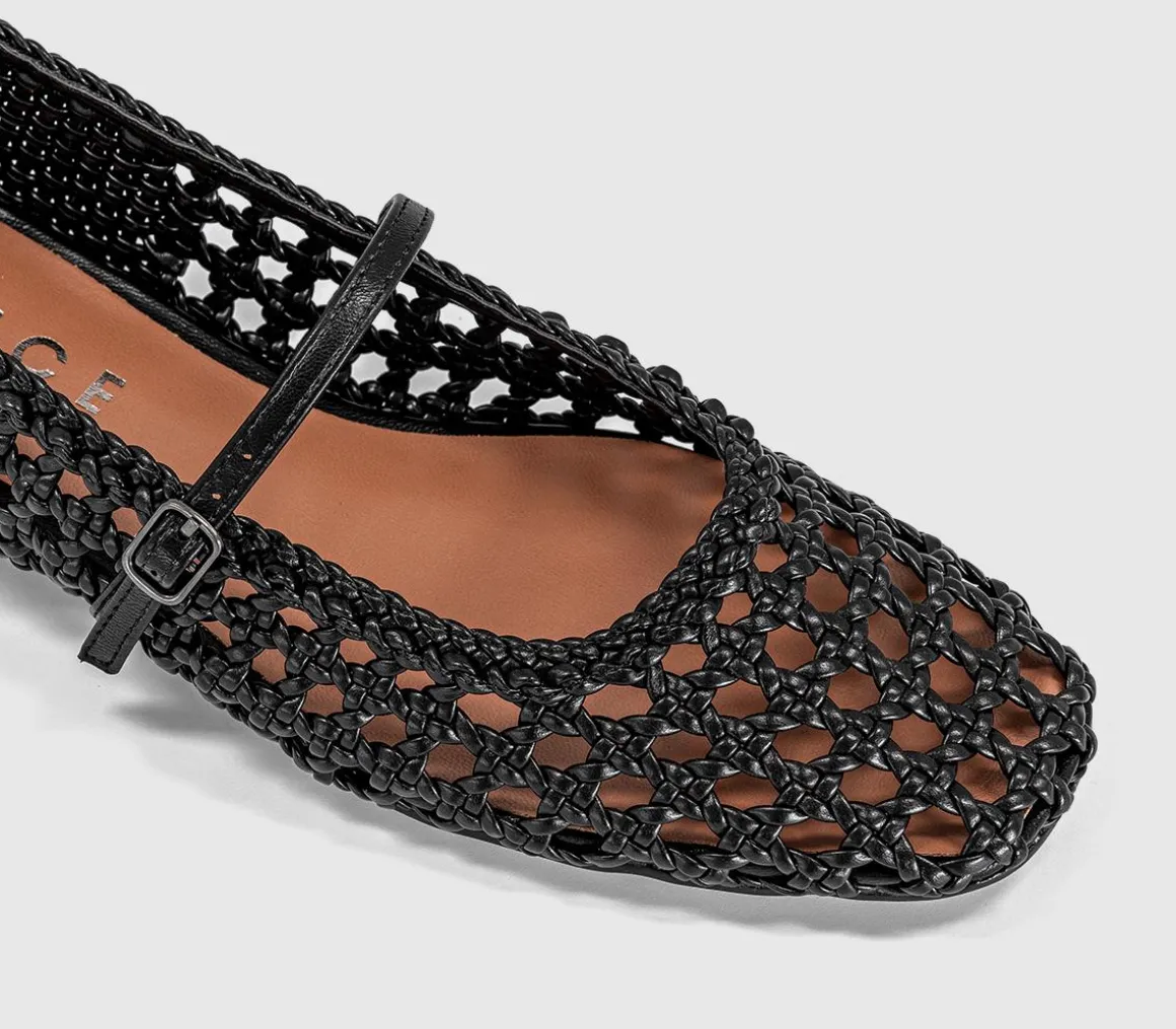 Fascinate Woven Mary Janes