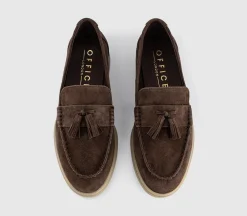Fay Suede Tassel Loafer