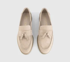 Fay Suede Tassel Loafers